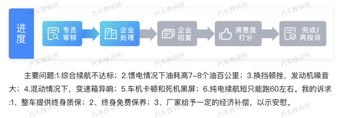 續(xù)航打折、車機卡頓引車主不滿，星途追風ET-i車主聯(lián)合呼吁官方給出合理解決方案